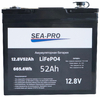 Тяговый аккумулятор SEA-PRO LiFePOL4 12.8V 52 Ah