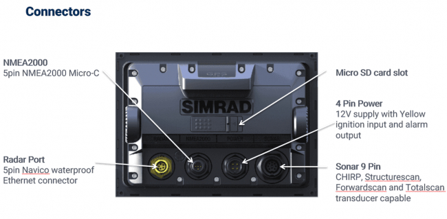 Эхолот Simrad GO7 XSR - w/ Active Imaging 3-in-1 Transducer