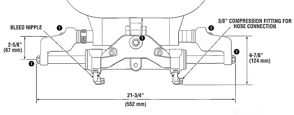 Гидравлическое рулевое управление SeaStar 1.7 350 л.с. (4.75 об) + шланги 20FT