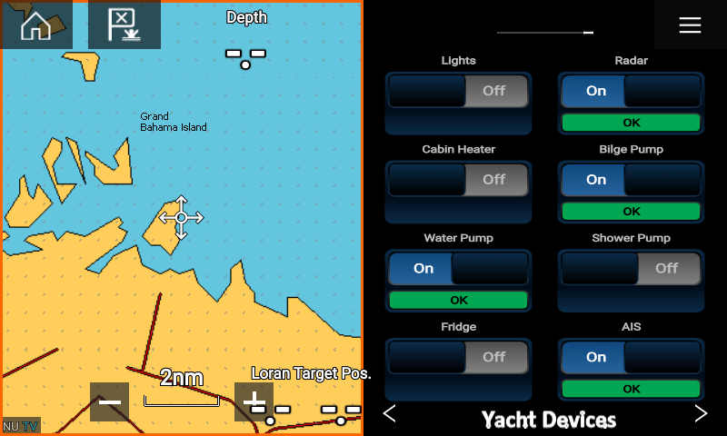 Блок управления нагрузками YDCC-04 NMEA 2000 Micro Male, 4 x Bistable Relay
