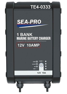 Зарядное устройство SEA-PRO ТЕ4-0333 (1х12В-10A) для всех типов аккумуляторов