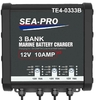 Зарядное устройство SEA-PRO TE4-0333A (2х12В-10A) для всех типов аккумуляторов