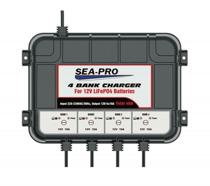 Зарядное устройство SEA-PRO (4х12В LiFePO4) для тяговых аккумуляторов