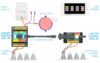 Блок управления нагрузками YDCC-04 NMEA 2000 Micro Male, 4 x Bistable Relay